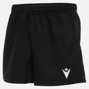 Official Attica Rugby black Macron ripstop match and training shorts