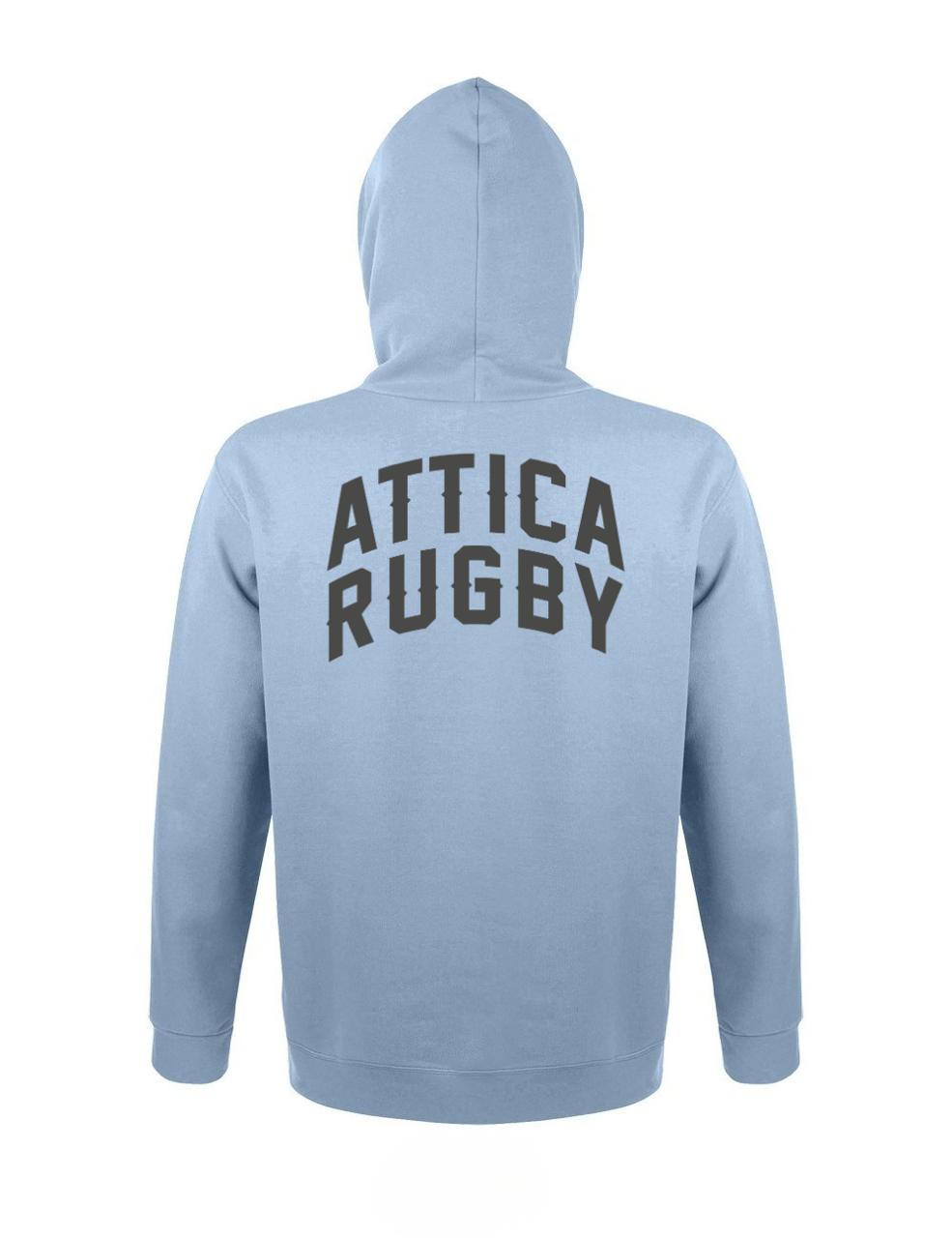 Attica Rugby Supporter Hoodie - Back View
